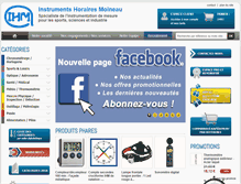 Tablet Screenshot of moineau-instruments.com